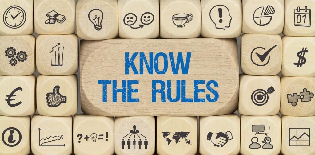 Know the Rules / Wrfel mit Symbole